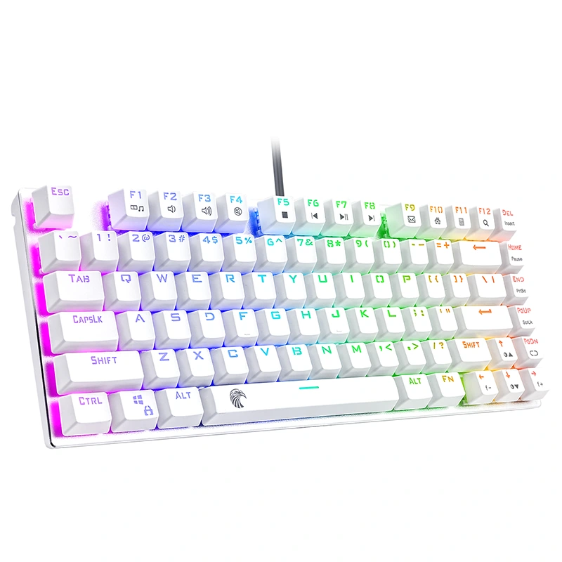 Механічна ігрова клавіатура RGB з 81 клавішею