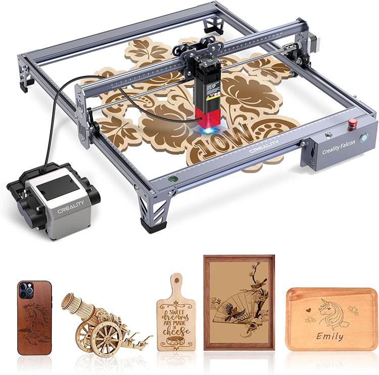 Лазерний гравер Falcon Pro 10W Laser Cutter